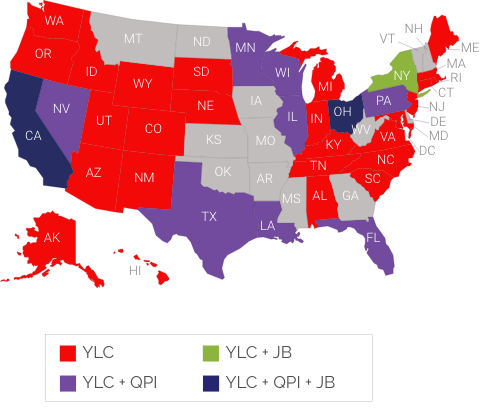 US map