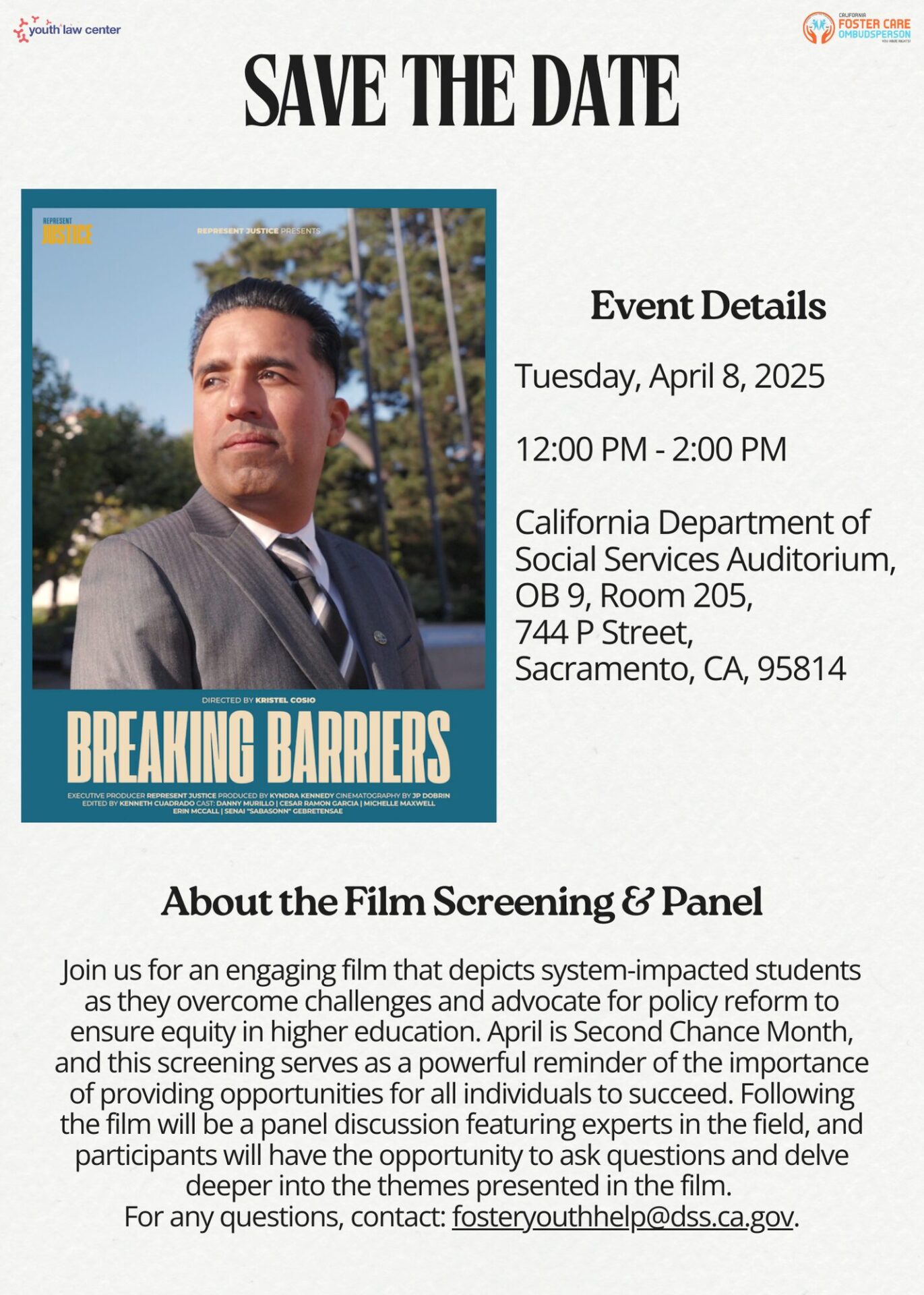 Screening invitation